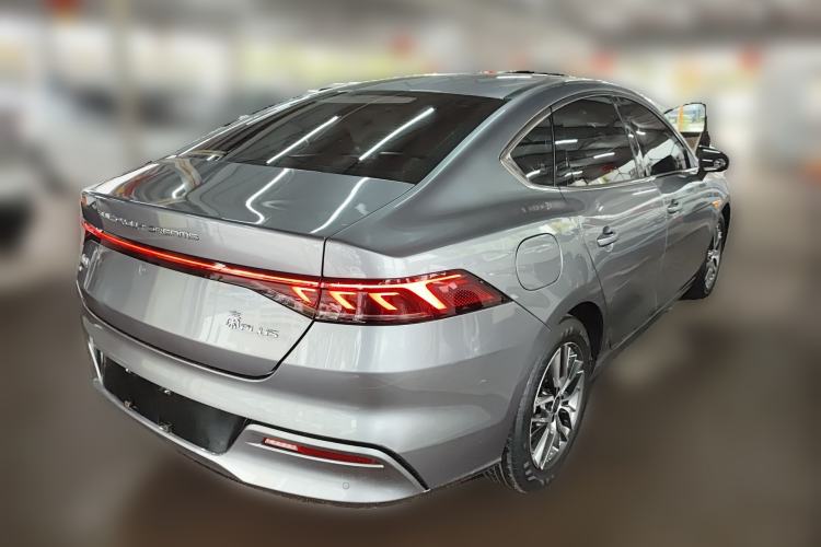 Used BYD Qin PLUS 2021 EV 500KM Luxury Model Rear Right 45 Deg