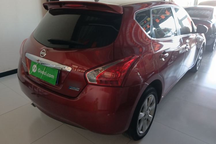 Used Nissan Tiida 2013 1.6L CVT Cool Cafe Edition Rear Right 45 Deg