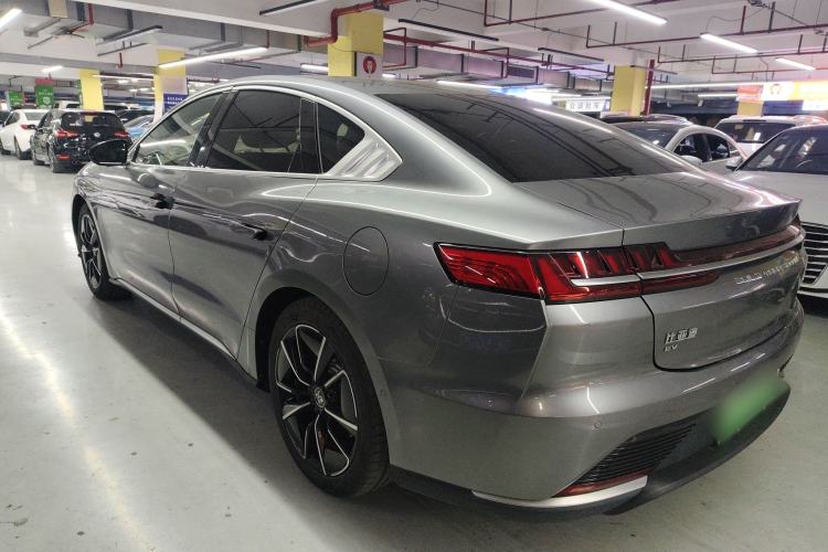 Used BYD Han 2020 EV Four-Wheel Drive High-Performance Flagship Model Rear Left 45 Deg