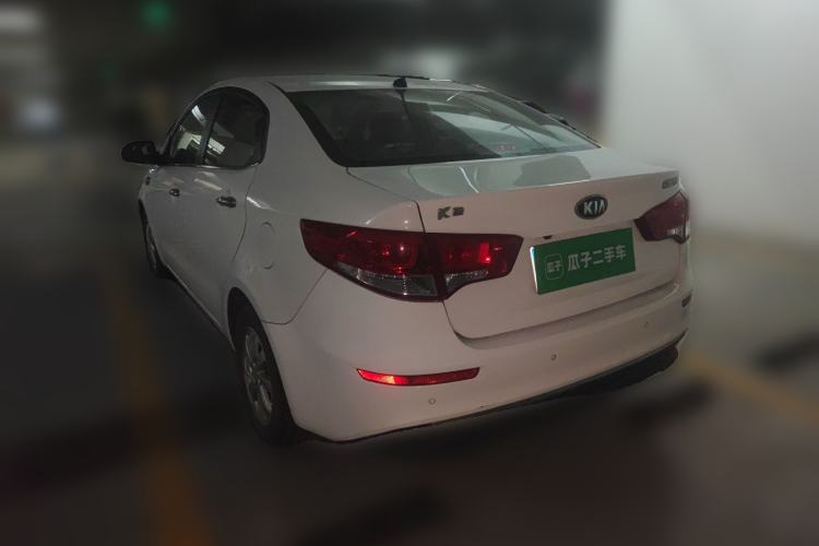 Used Kia K2 2015 Sedan 1.4L MT GLS Rear Left 45 Deg