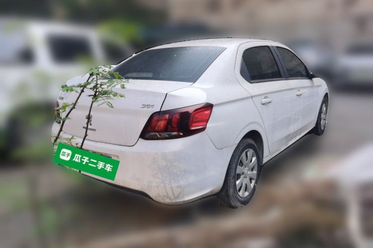 Used Peugeot 301 2018 1.6L Manual Comfort Edition Rear Right 45 Deg