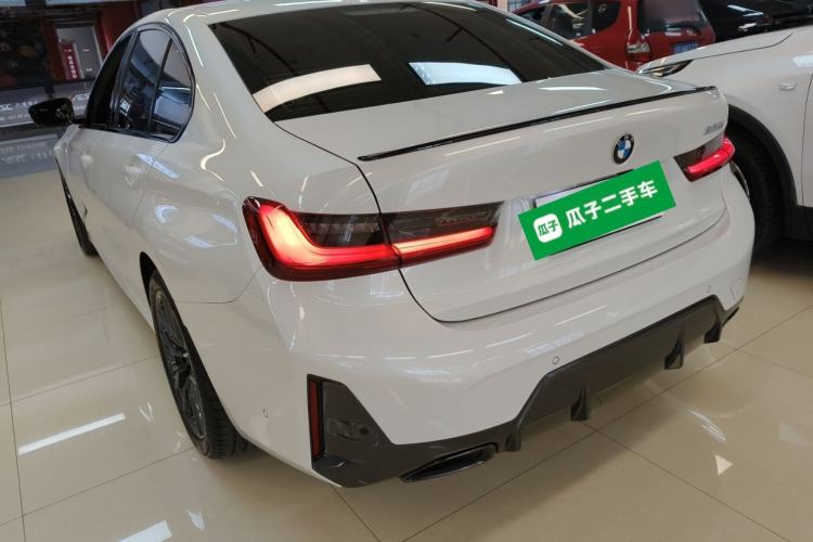 Used BMW 3 Series 2024 325i M Sport Night Edition Package Rear Left 45 Deg