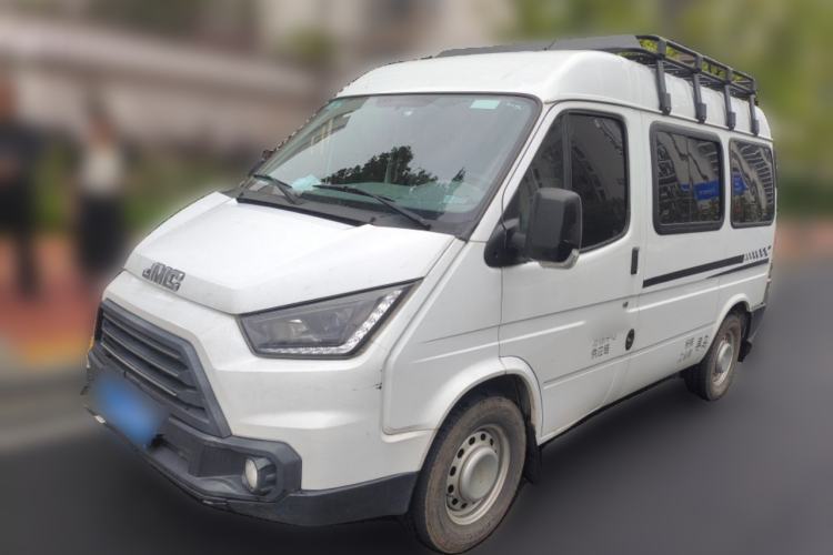 Used JMC Transit 2019 2.8T Commercial Version Short Wheelbase Mid-Roof 6-Seater China VI JX493