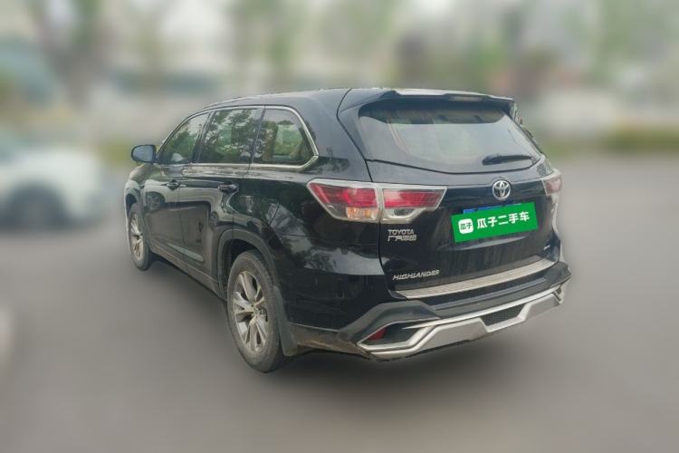 Used Toyota Highlander 2015 2.0T Four-Wheel Drive Elite Edition 7-Seater Rear Left 45 Deg