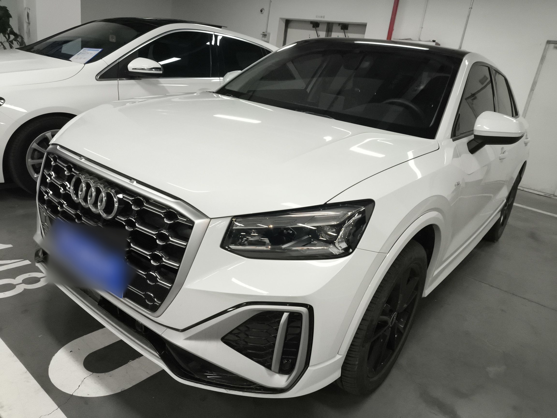 تحت مقدمة السيارة