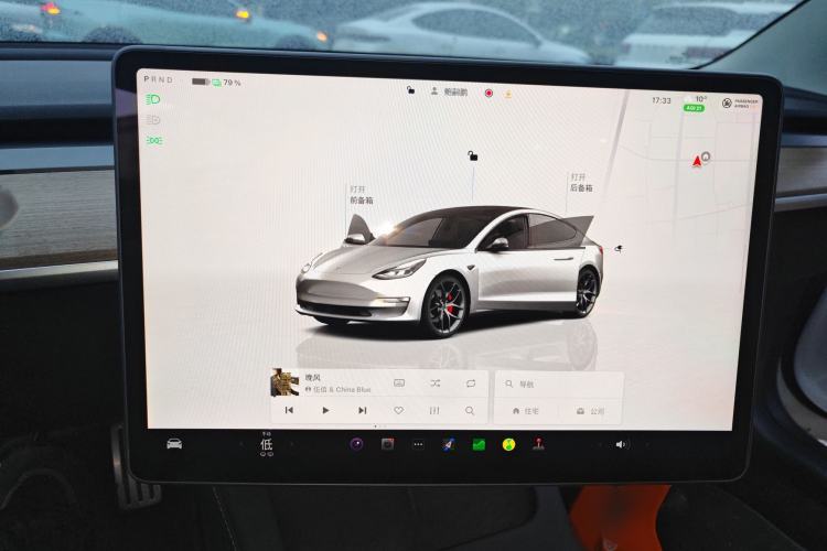 Used Tesla Model 3 2022 Performance High-Performance All-Wheel-Drive Version Instrument Cluster