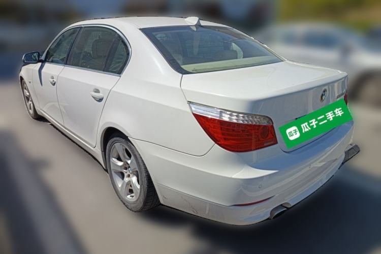 Used BMW 5 Series 2010 520Li Leading Model Rear Left 45 Deg