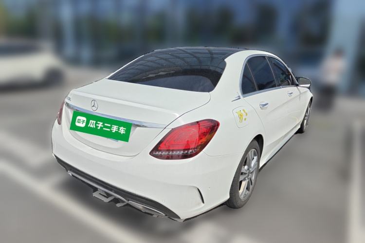 Used Mercedes-Benz C-Class 2021 C 200 L Fashion Edition Sport Version Rear Right 45 Deg