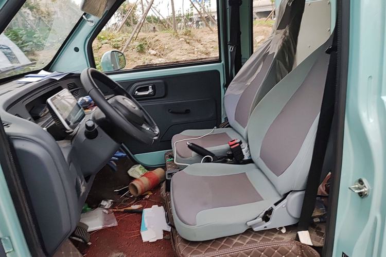 Used Chengshi 01 2021 Chuanfu Edition Single-Row Closed Cargo Van Two-Seater Single Battery
