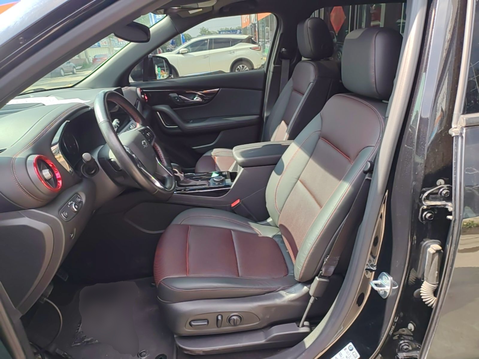 Avant de la voiture