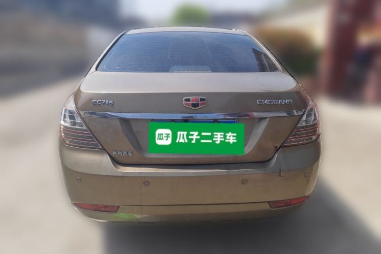 Used Geely Auto Classic Emgrand 2012 Sedan 1.8L Manual Luxury Model Rear