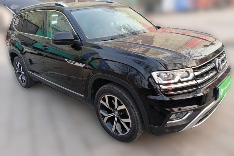 Used Volkswagen Teramont 2017 380TSI Four-Wheel Drive Luxury Edition Front Right 45 Deg