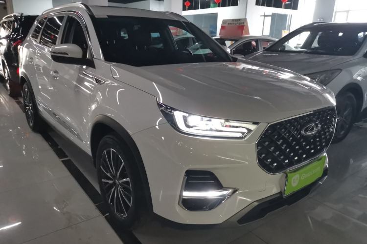 Used Chery Tiggo 8 PLUS 2021 290TGDI DCT Luxury Edition Front Right 45 Deg