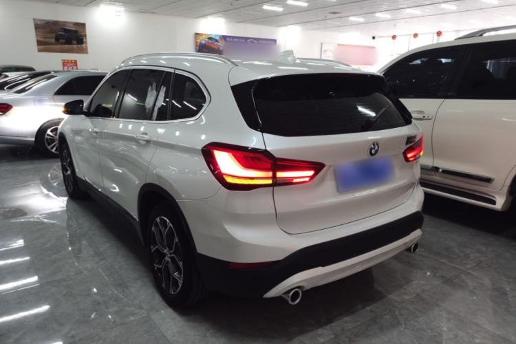 Used BMW X1 2021 Restyled sDrive25Li Leading Edition Rear Left 45 Deg