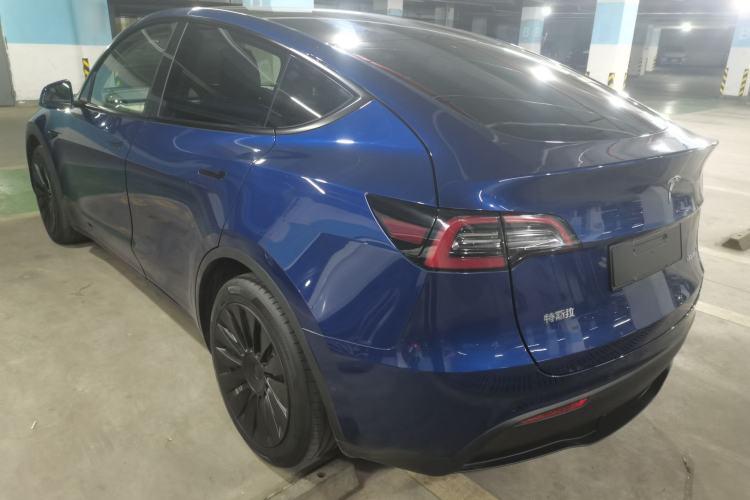 Used Tesla Model Y 2022 Rear-Wheel-Drive Version Rear Left 45 Deg
