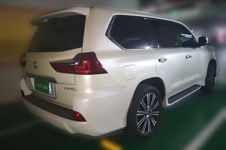 Used Lexus LX 2019 570 Prestige Luxury Edition Rear Right 45 Deg