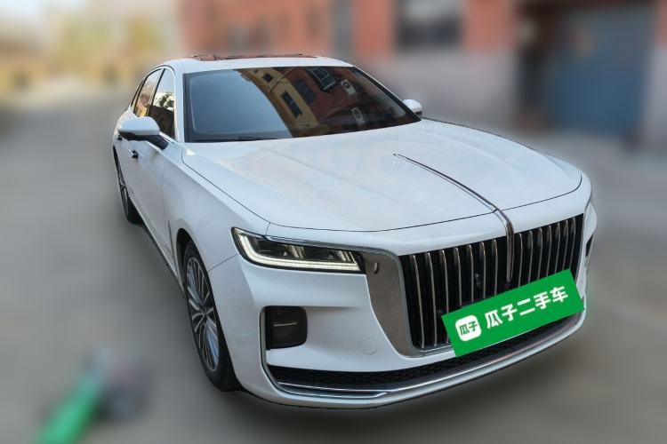 Used Hongqi H9 2020 2.0T Smart Connect Flagship Edition Front Right 45 Deg