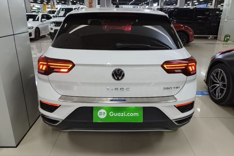 Used Volkswagen T-ROC 2021 280TSI DSG Two-Wheel Drive Comfort Connect Edition Rear