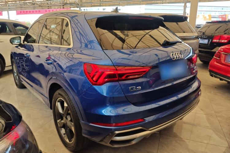 Used Audi Q3 2020 35 TFSI Fashion Dynamic Model Rear Left 45 Deg