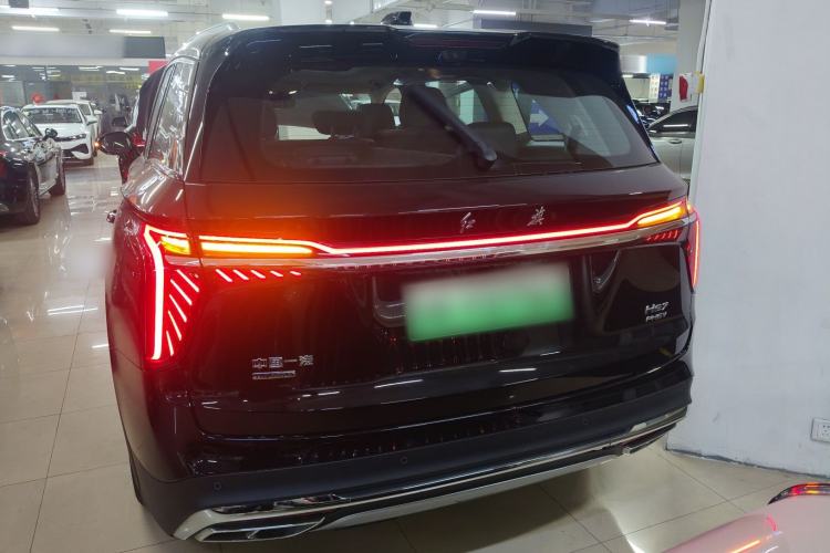 Used Hongqi HS7 PHEV 2024 2.0T PHEV Four-Wheel Drive Flagship Edition 7 Seats
