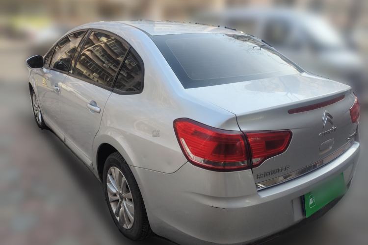 Used Citroen C-Quatre 2012 Sedan 1.6L Manual Prestige Model Rear Left 45 Deg