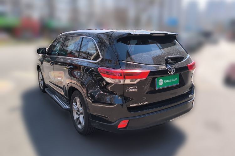 Used Toyota Highlander 2018 2.0T Four-Wheel Drive Supreme Edition 7-Seater China VI Rear Left 45 Deg