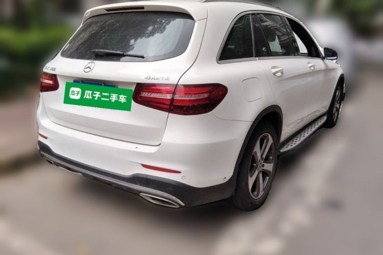 Used Mercedes-Benz GLC 2017 GLC 300 4MATIC Sport Edition Rear Right 45 Deg