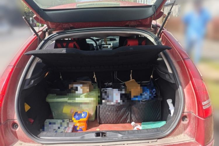 Used Citroen C-Quatre 2011 Hatchback 2.0L Automatic Jingya Model Trunk