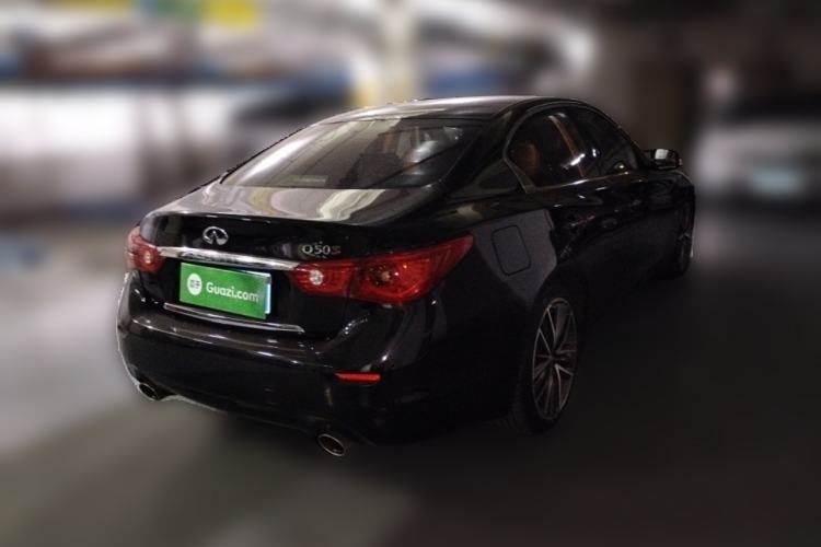 Used Infiniti Q50 2014 3.7L Luxury Sport Edition Rear Right 45 Deg