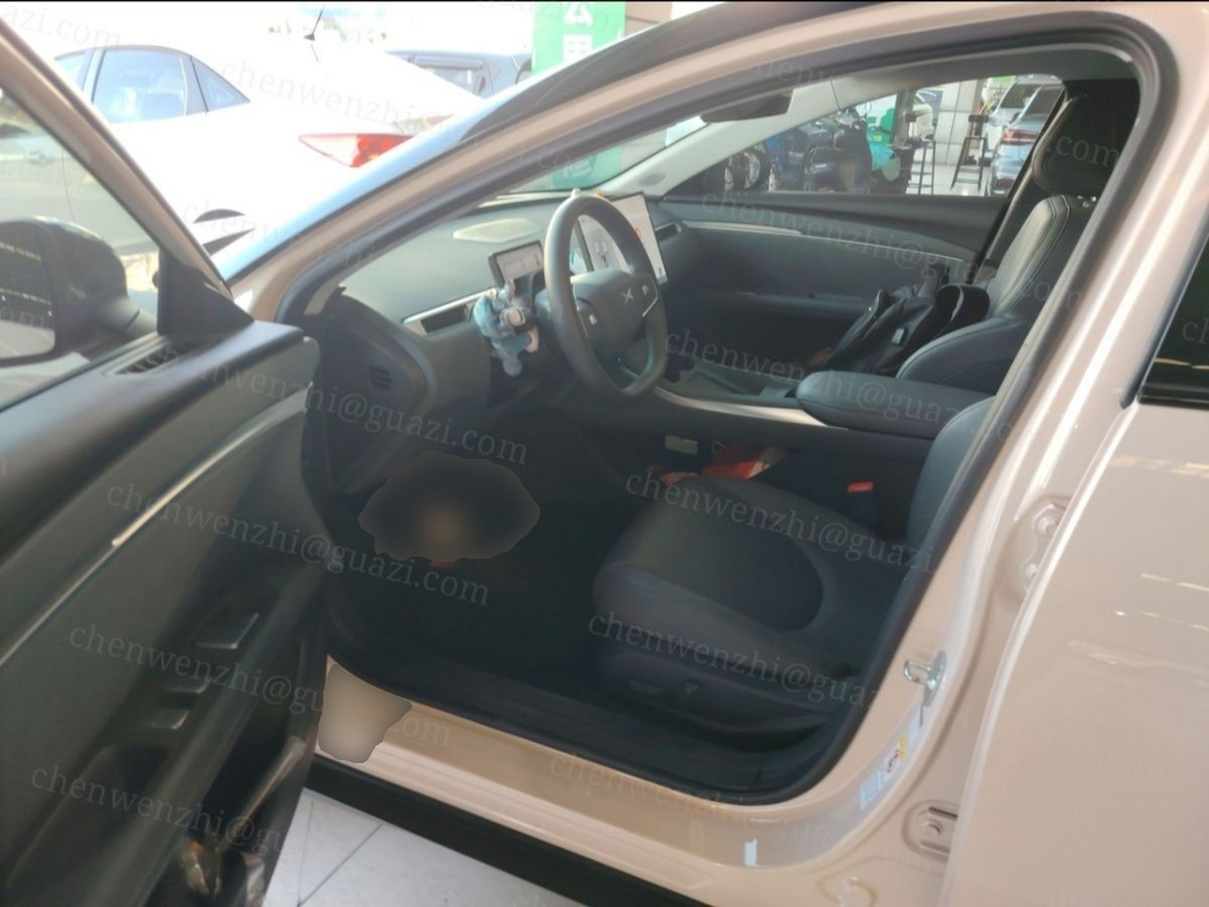 Avant de la voiture