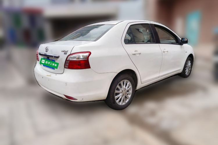Used Toyota Vios 2011 1.6L GL-i Sunroof Version AT Rear Right 45 Deg