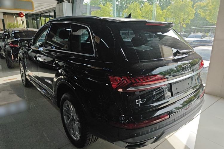 Used Audi Q7 2023 45 TFSI quattro S line Sport model Rear Left 45 Deg