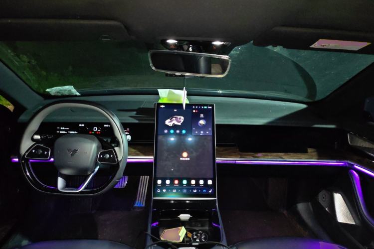 Used NETA S 2023 Pure Electric 520km Rear-Drive Lite Version Center Console