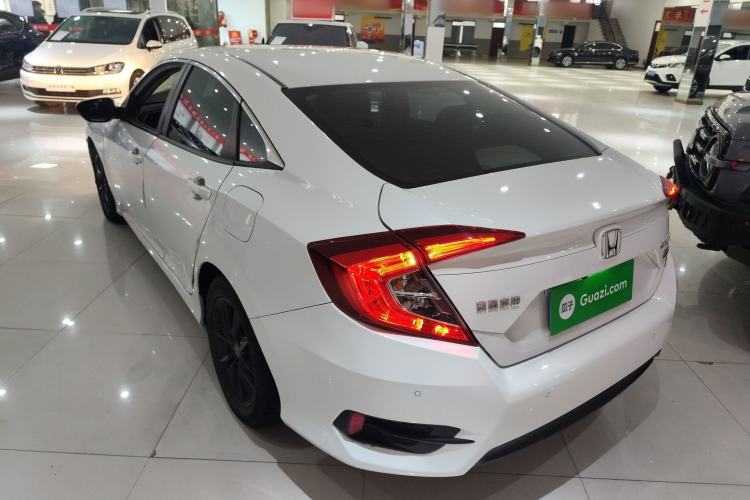 Used Honda Civic 2019 220TURBO CVT Dynamic Edition China VI Rear Left 45 Deg