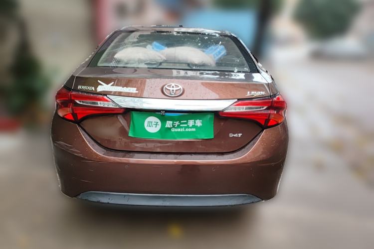 Used Toyota Levin 2017 Revised 185T CVT Elite Edition China V Standard Rear