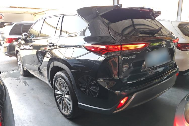 Used Toyota Highlander 2022 380T Four-Wheel Drive Prestige Edition 7-Seater Rear Left 45 Deg