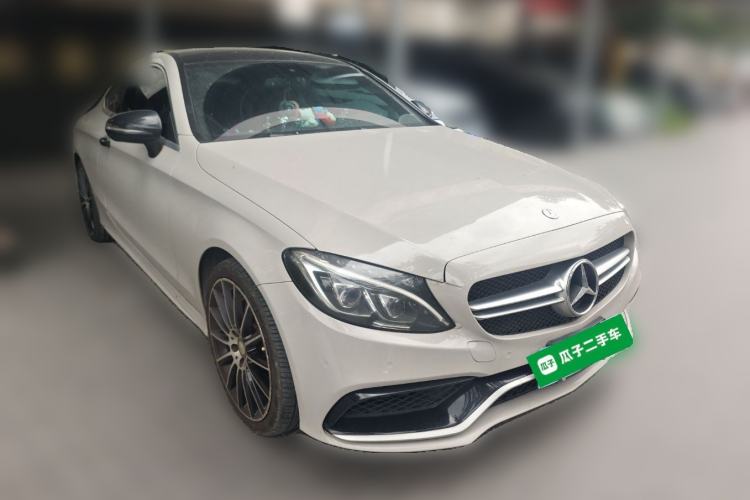 Used Mercedes-Benz C-Class 2016 C 200 4MATIC Coupe Front Right 45 Deg