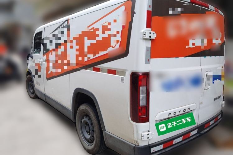 Used Foton Scenic i7 2025 Model—Professional Logistics Short-axle Front-wheel-drive, CATL 43.53 kWh, Zhiyuan Edition, Flat Roof, Single Tire, 2 Seats