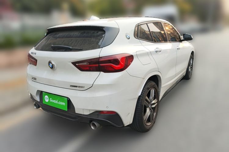 Used BMW X2 2022 sDrive25i M Sport Package Rear Right 45 Deg