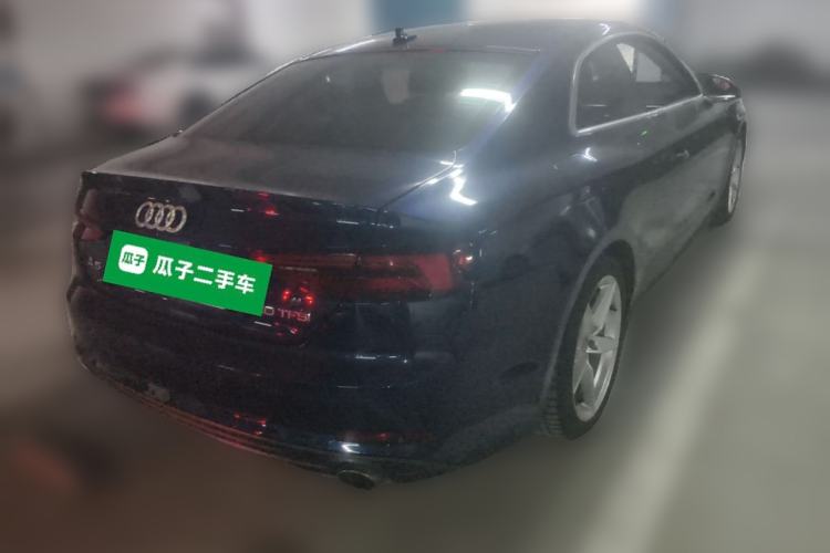 Used Audi A5 2019 Coupe 40 TFSI Fashion Edition China V Emission Standard Rear Right 45 Deg
