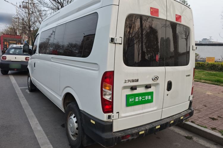 Used SAIC MAXUS Xintu V80 2019 2.5T Classic Model 6-Speed Manual Aotong Long Wheelbase Mid-Height 7-Seater Rear Left 45 Deg