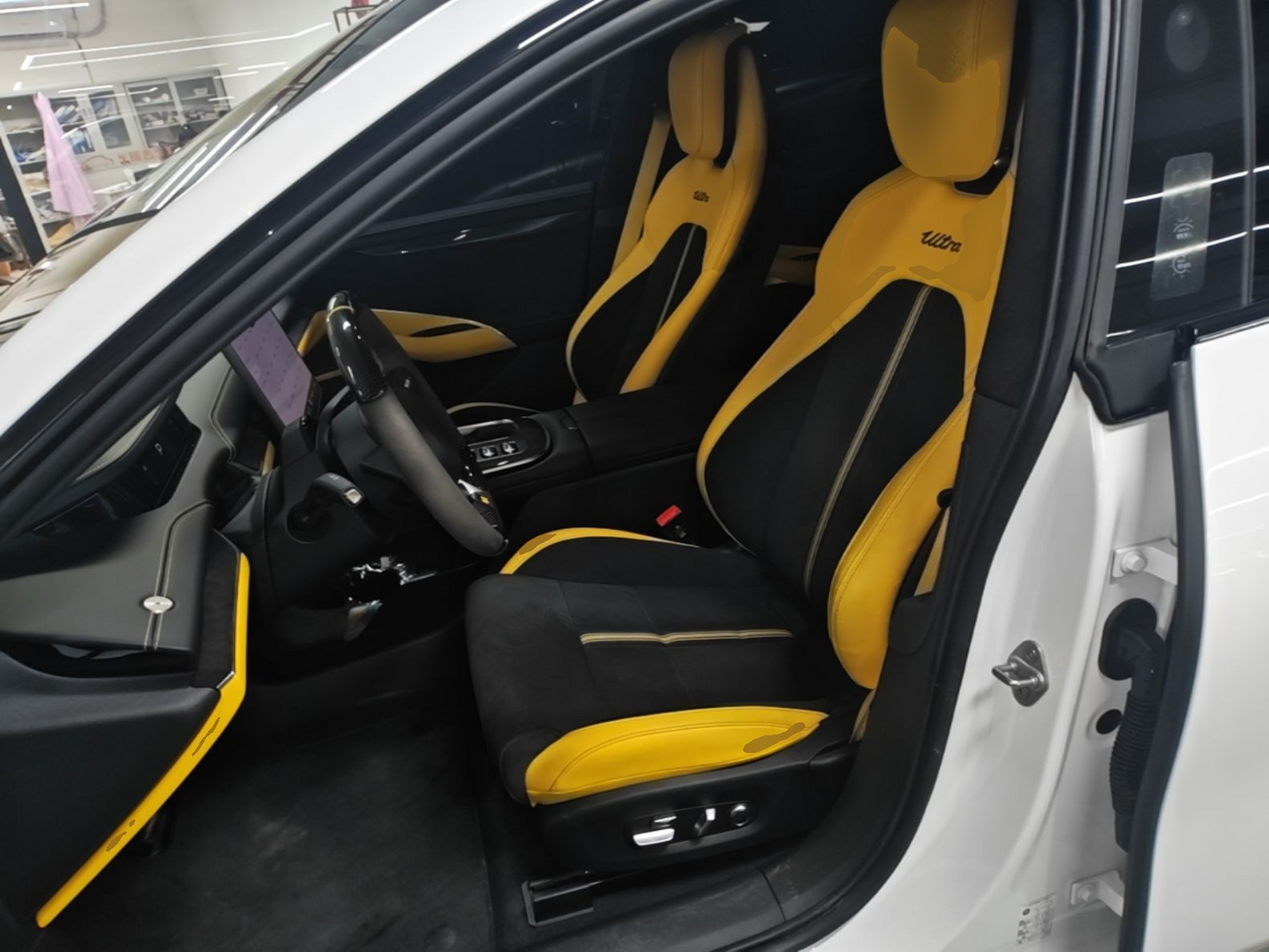 Avant de la voiture
