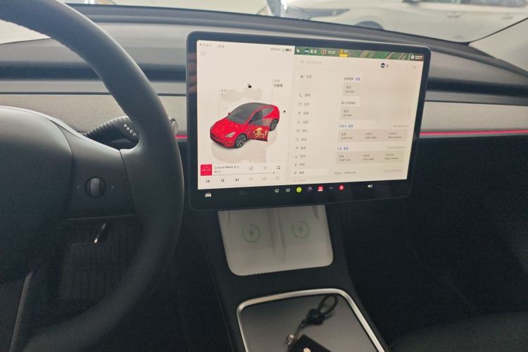 Used Tesla Model Y 2024 Rear-Wheel-Drive Version Center Console