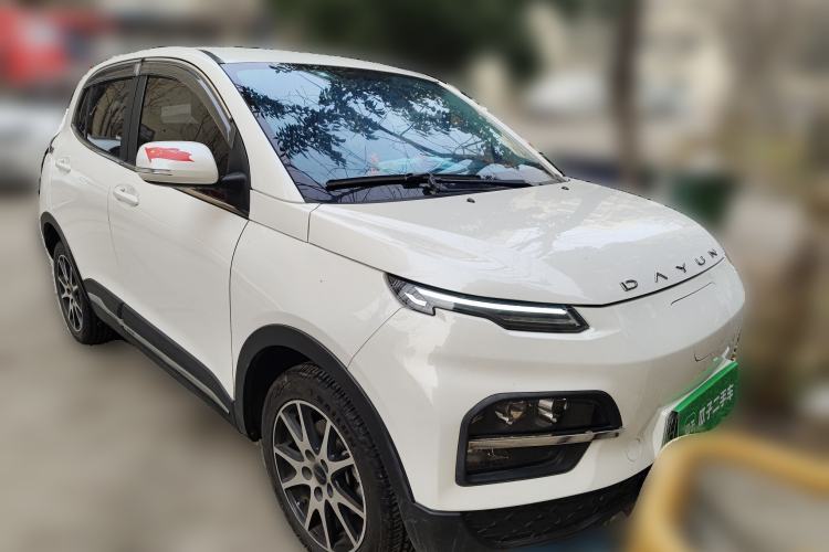 Used Dayun Yuehu 2021 32.85 kWh Two-Wheel-Drive Sprite Version Front Right 45 Deg