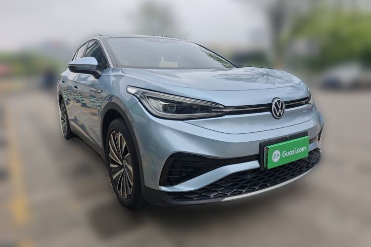Used Volkswagen ID.4 X 2022 Intelligent Long-Range Version Front Right 45 Deg