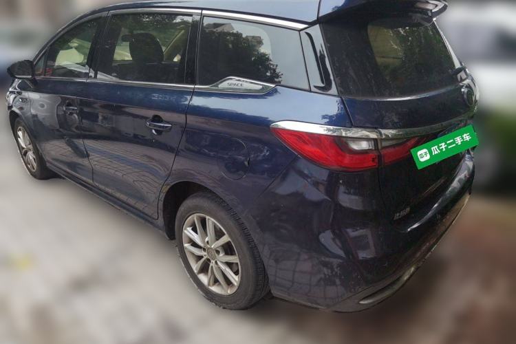 Used BYD Song MAX 2019 1.5T Manual Smart Connect Ruiyi Model 7 Seats China V Emission Standard Rear Left 45 Deg