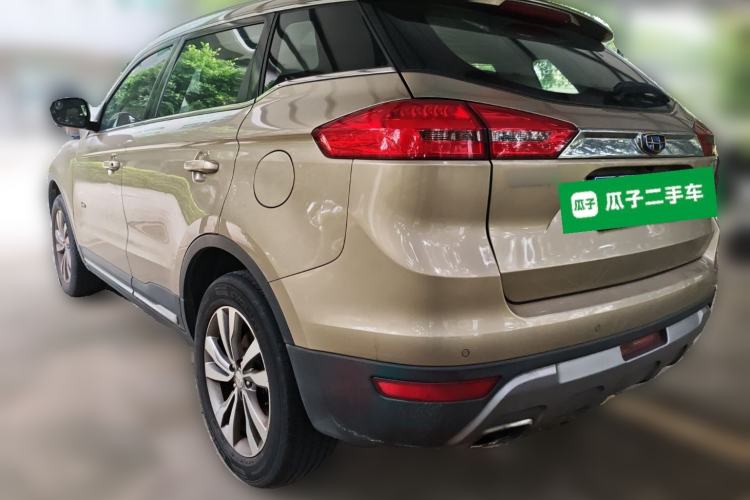 Used Geely Auto Emgrand X7 Sport 2016 1.8TD Automatic ZhiZun Version Rear Left 45 Deg