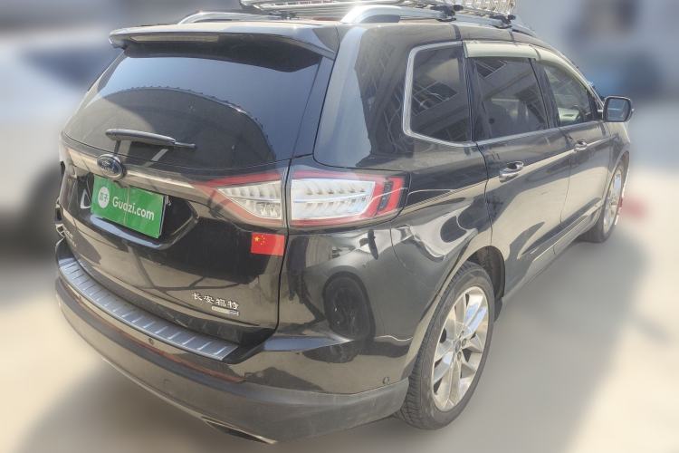 Used Ford Edge 2016 EcoBoost 245 Four-Wheel Drive Titanium 7-Seater Rear Right 45 Deg