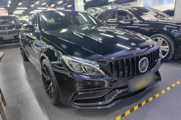 Used Mercedes-Benz C-Class AMG 2016 AMG C 63 Coupe Front Right 45 Deg