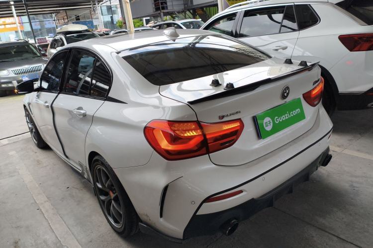 Used BMW 1 Series 2021 Revised 120i M Sport Night Edition Rear Left 45 Deg